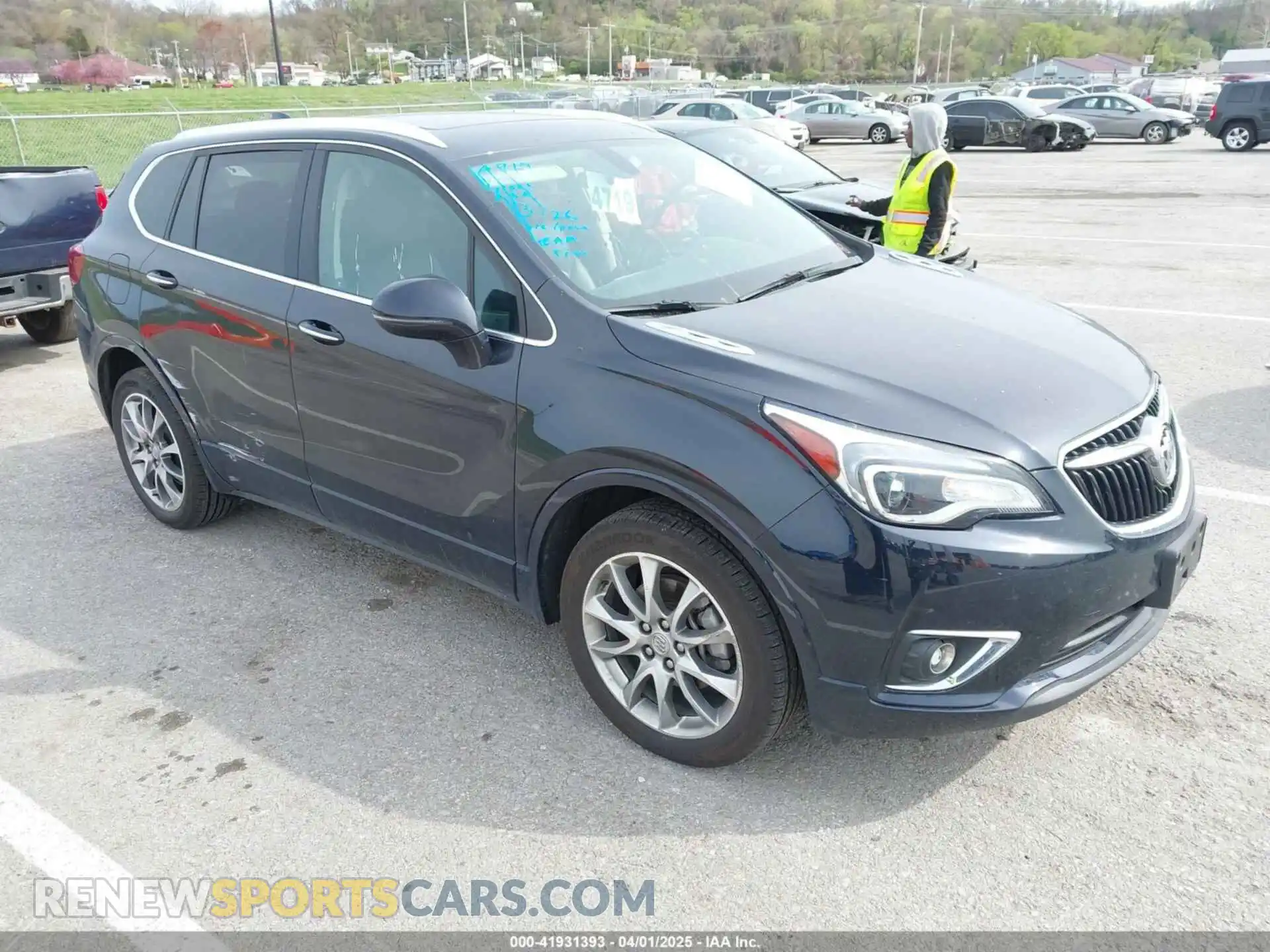 1 Photograph of a damaged car LRBFX2SA5LD192597 BUICK ENVISION 2020