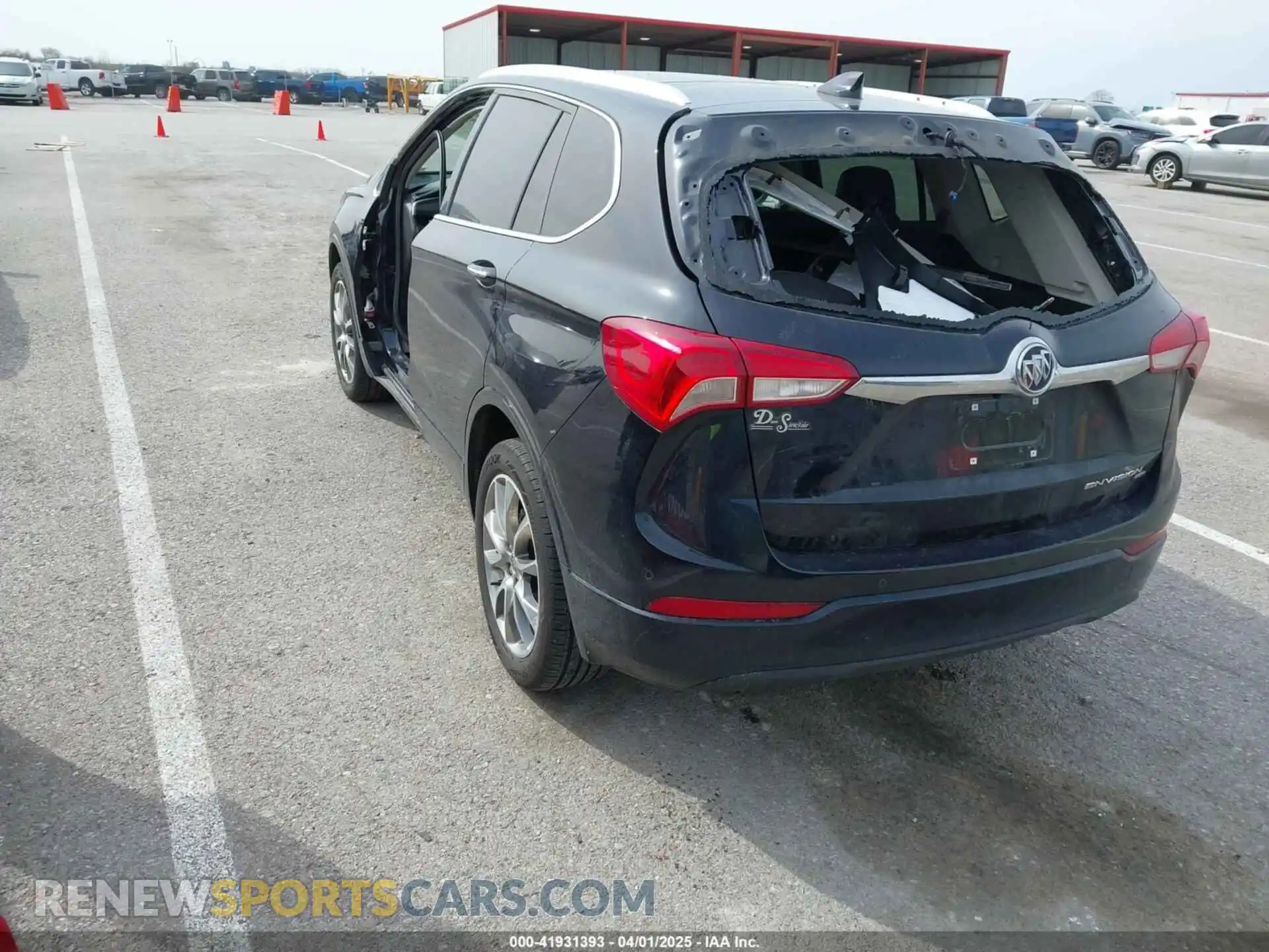 3 Photograph of a damaged car LRBFX2SA5LD192597 BUICK ENVISION 2020