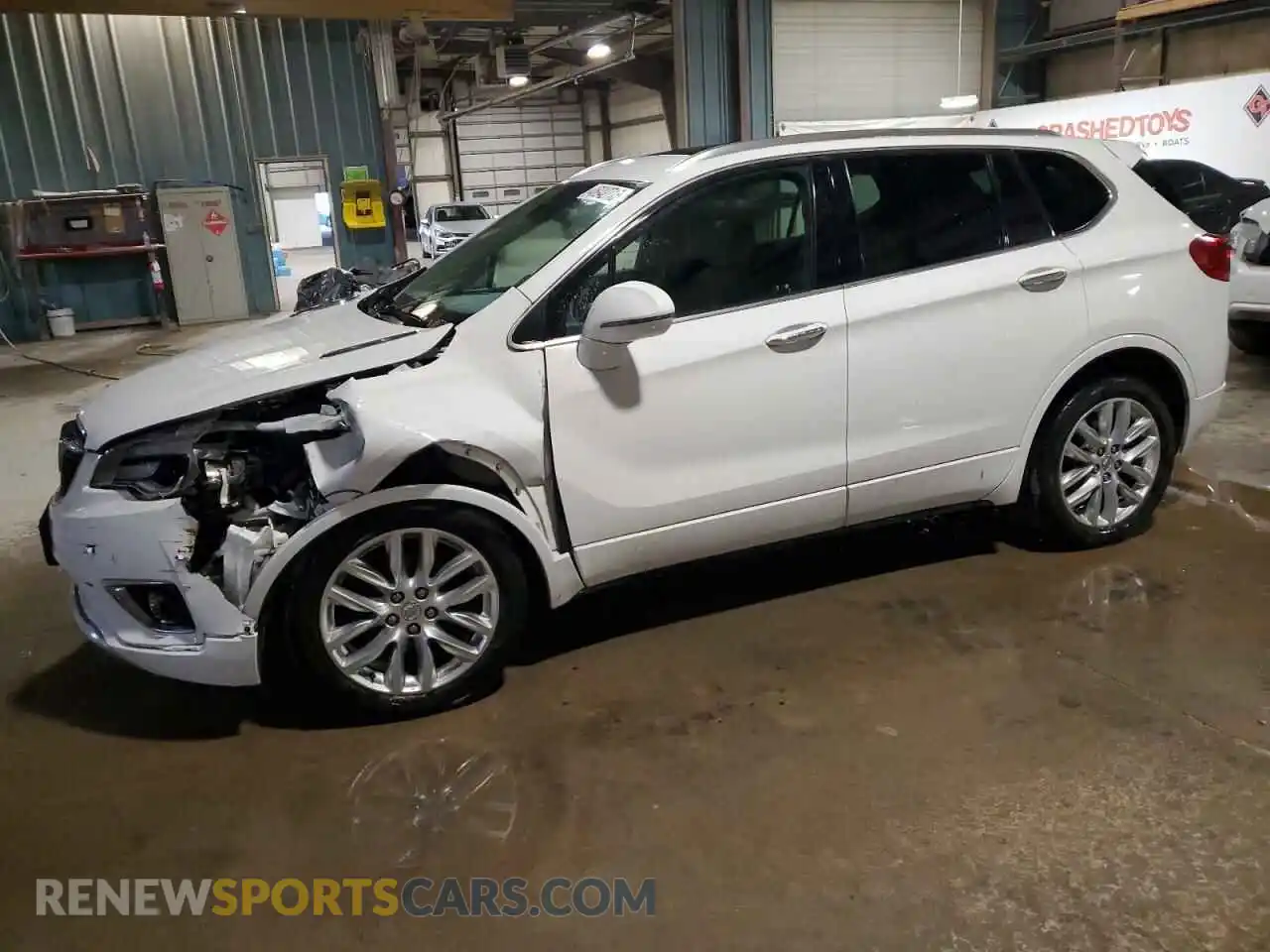 1 Photograph of a damaged car LRBFX3SX0LD169531 BUICK ENVISION 2020