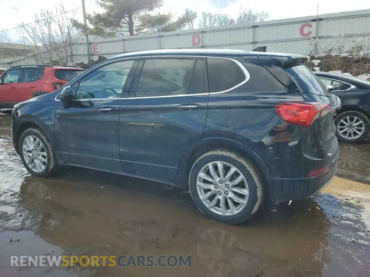 2 Photograph of a damaged car LRBFX3SX2LD114711 BUICK ENVISION 2020