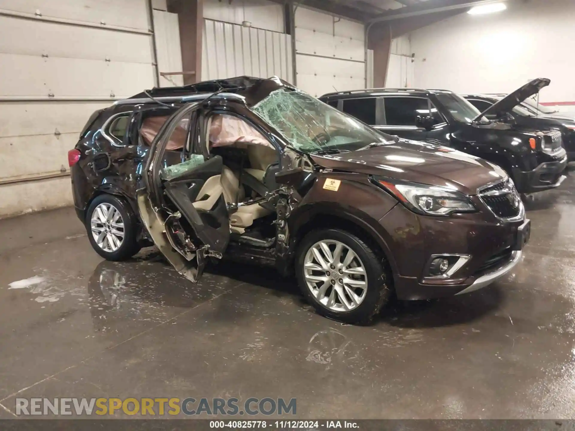 1 Photograph of a damaged car LRBFX3SX5LD020743 BUICK ENVISION 2020