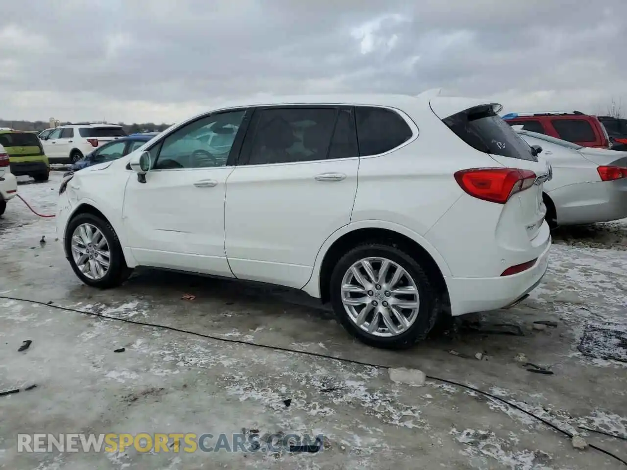 2 Photograph of a damaged car LRBFX3SX6LD114730 BUICK ENVISION 2020