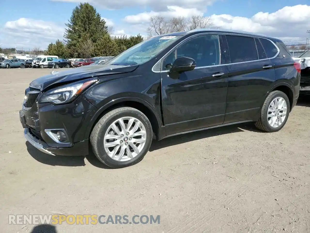 1 Photograph of a damaged car LRBFX4SX8LD065665 BUICK ENVISION 2020
