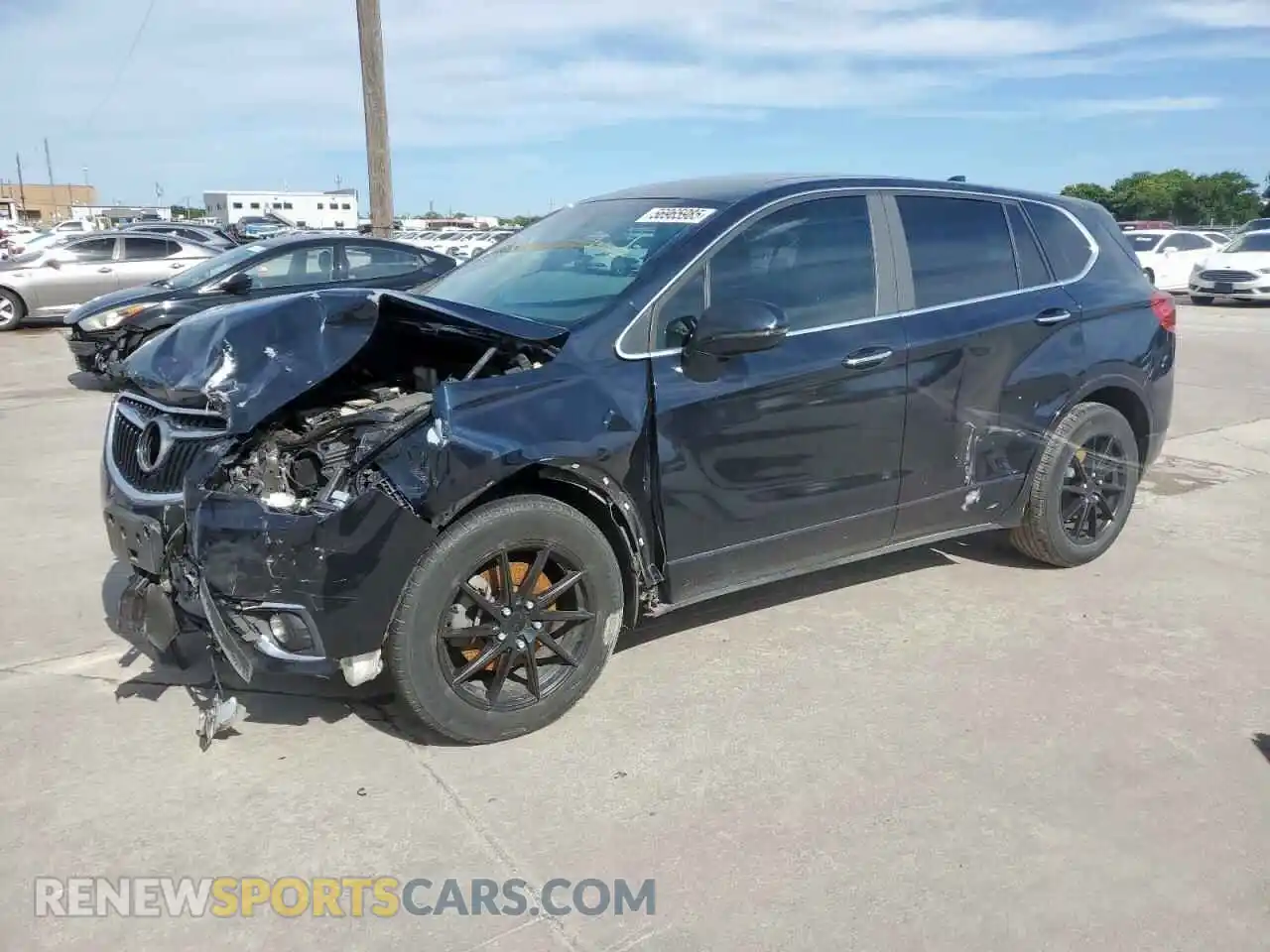 1 Фотография поврежденного автомобиля LRBFXBSA0LD020025 BUICK ENVISION 2020