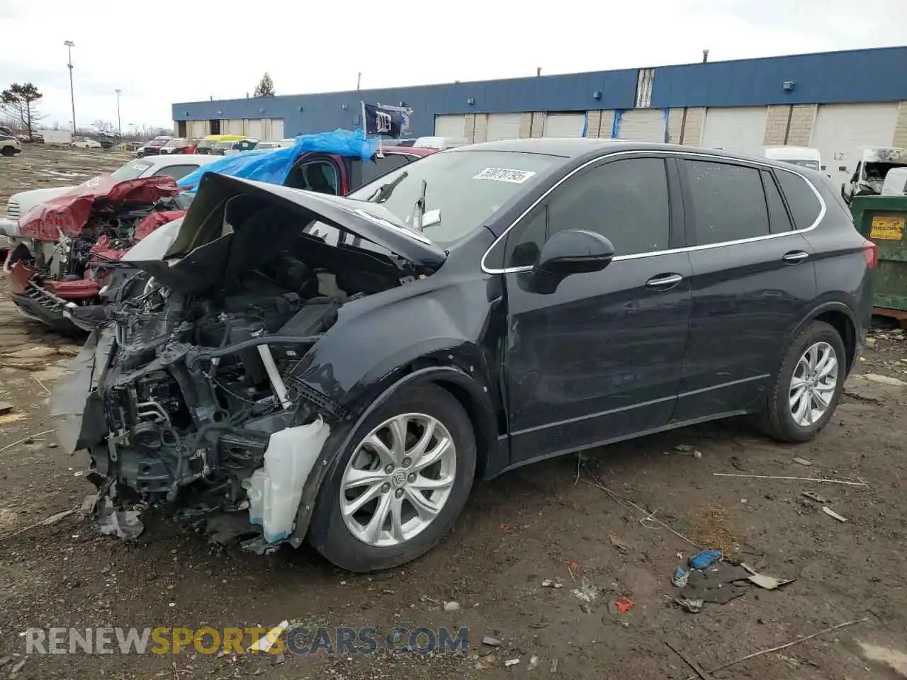 1 Photograph of a damaged car LRBFXBSA1LD159791 BUICK ENVISION 2020