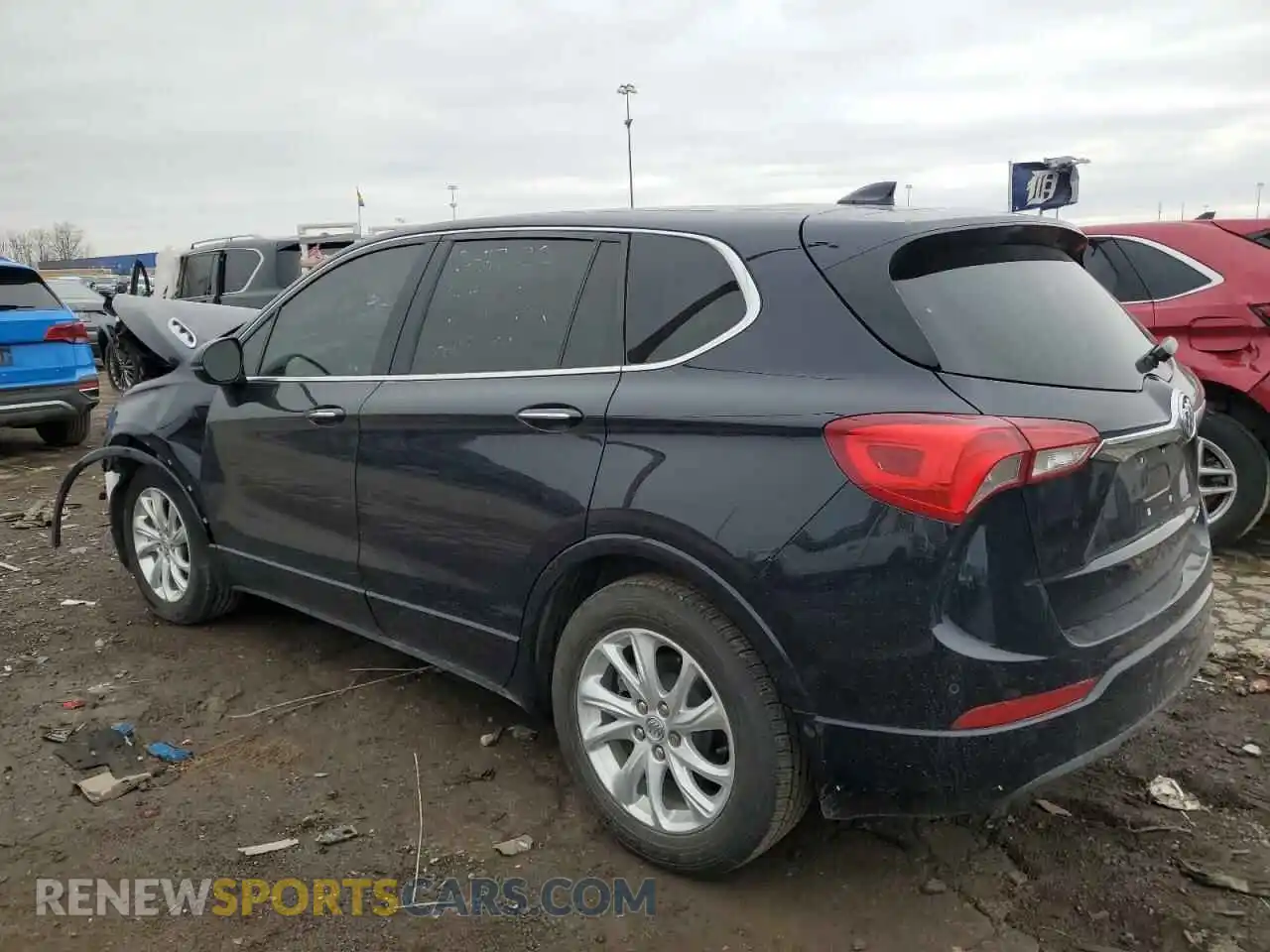 2 Photograph of a damaged car LRBFXBSA1LD159791 BUICK ENVISION 2020