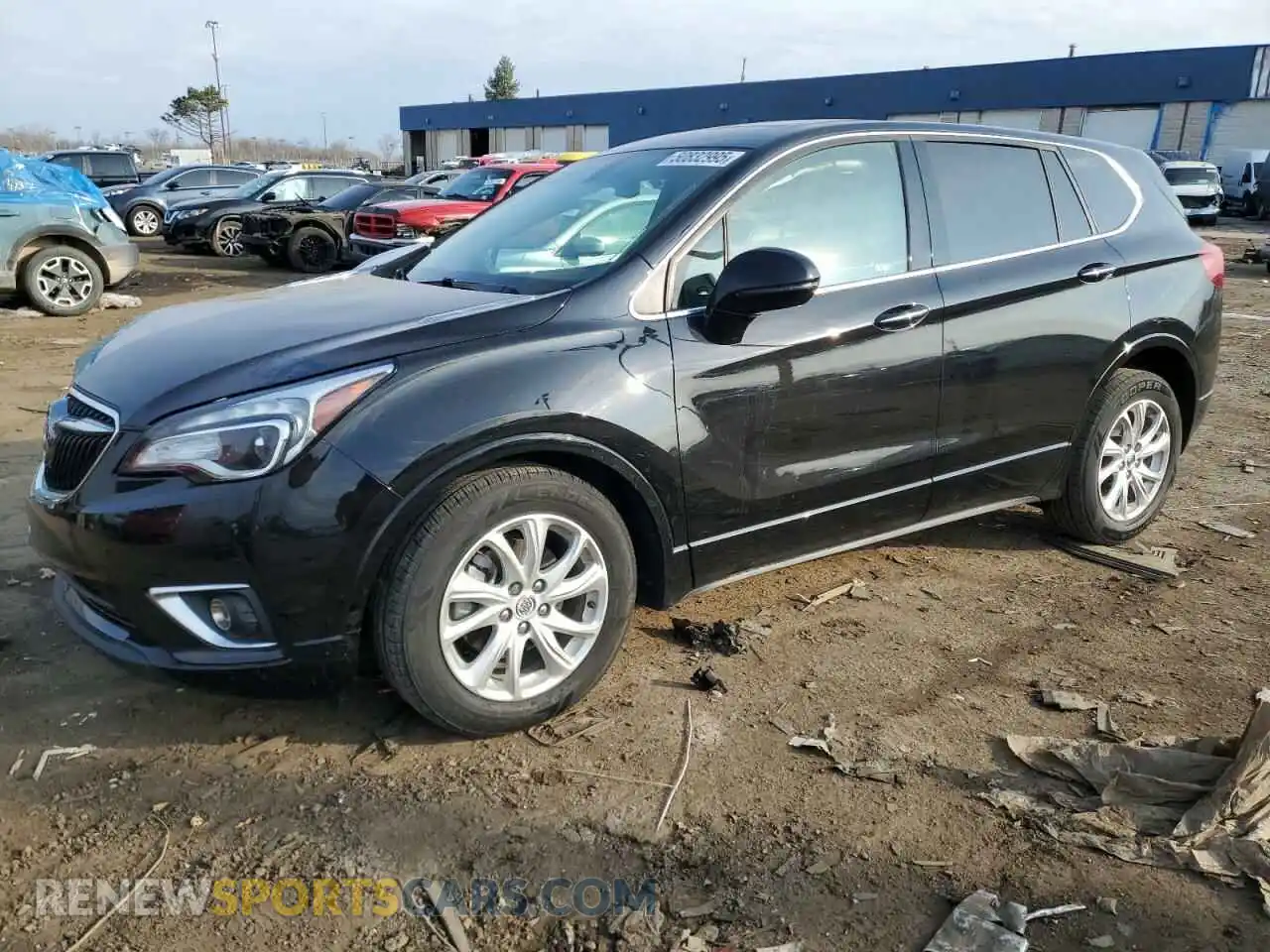 1 Photograph of a damaged car LRBFXBSA2LD034945 BUICK ENVISION 2020