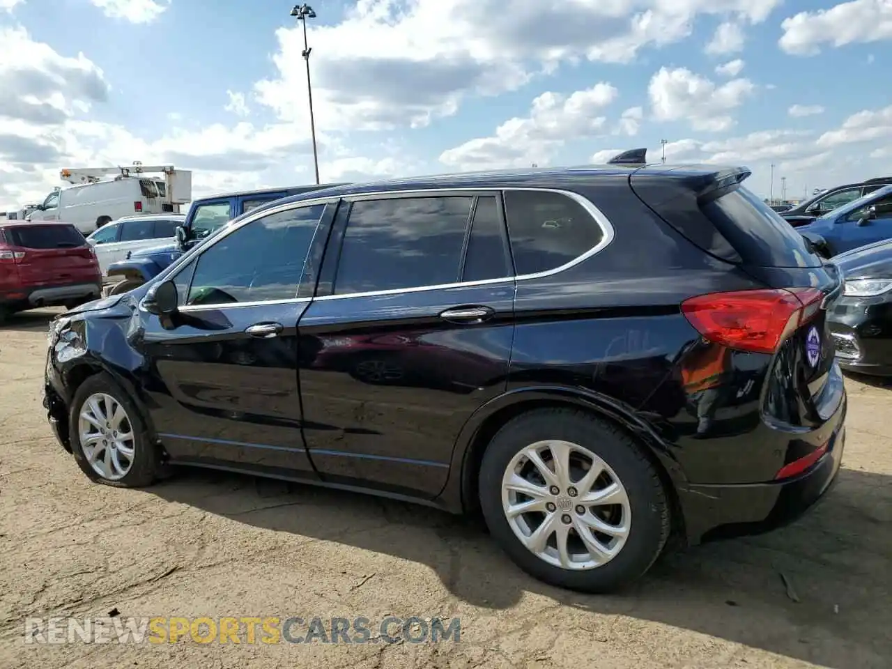 2 Photograph of a damaged car LRBFXBSA3LD020052 BUICK ENVISION 2020