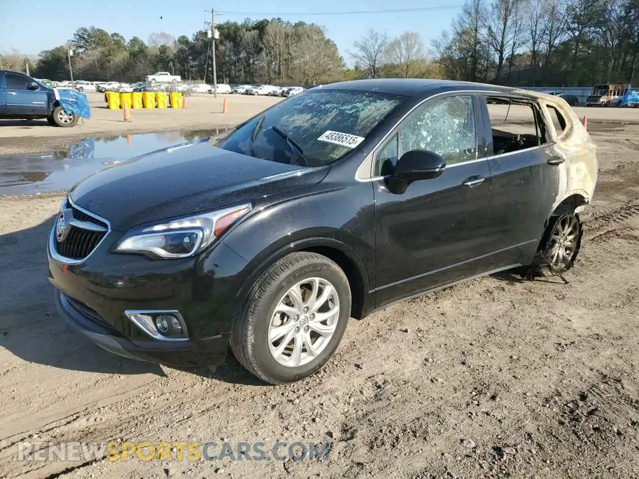 1 Photograph of a damaged car LRBFXBSA3LD212457 BUICK ENVISION 2020