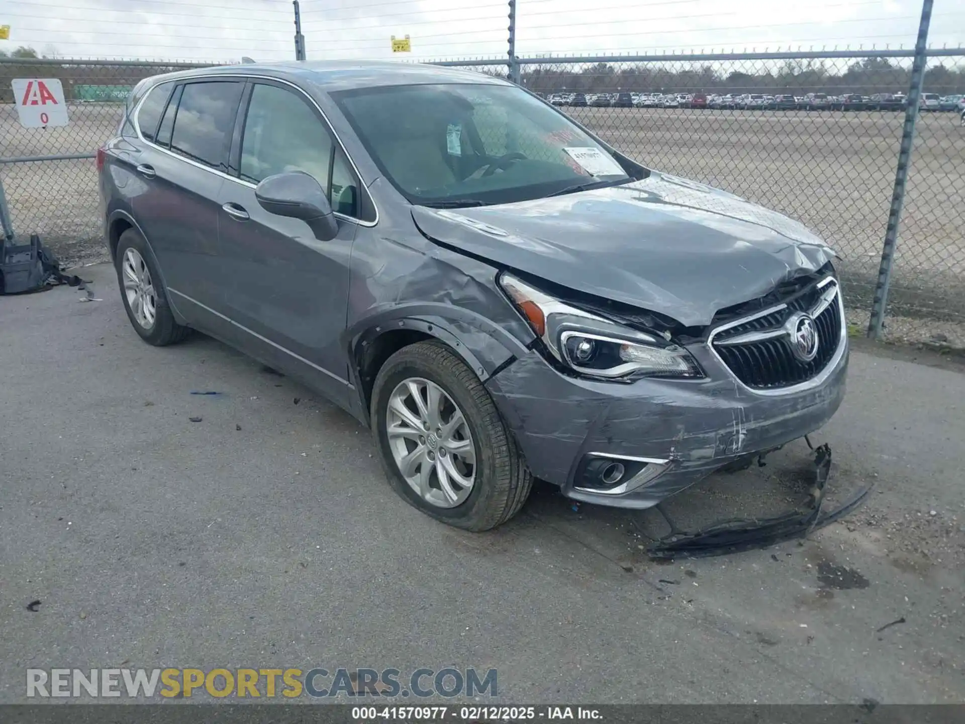 1 Фотография поврежденного автомобиля LRBFXBSA4LD085332 BUICK ENVISION 2020