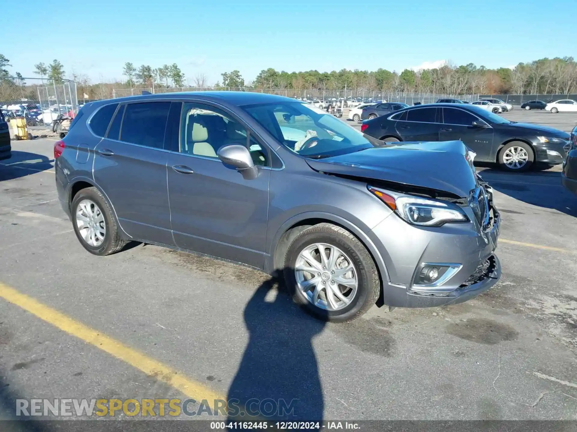 1 Photograph of a damaged car LRBFXBSA5LD062996 BUICK ENVISION 2020