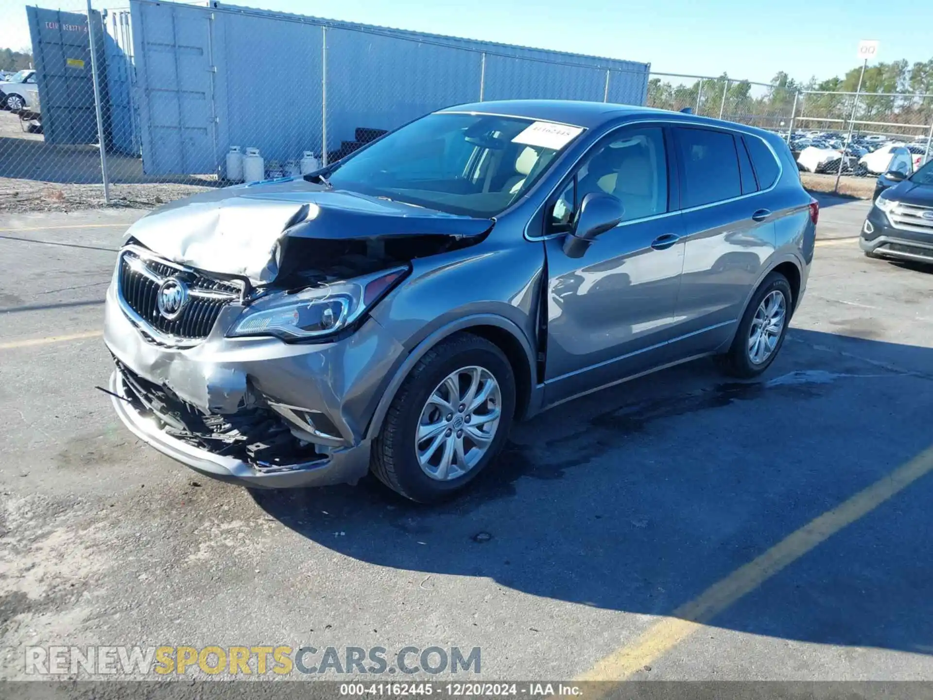 2 Photograph of a damaged car LRBFXBSA5LD062996 BUICK ENVISION 2020