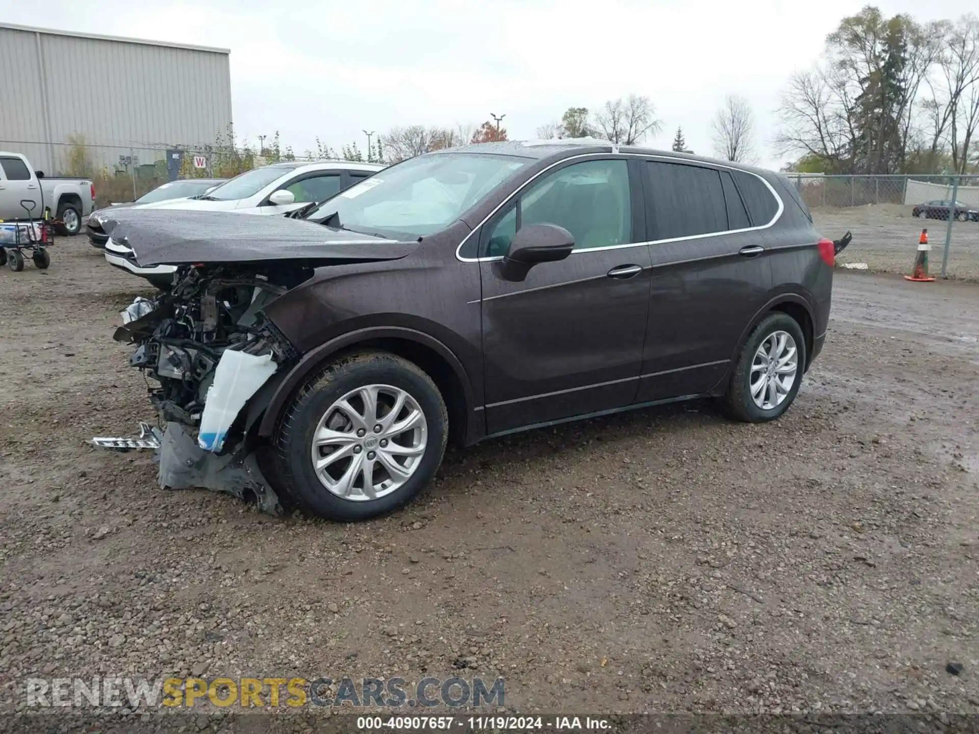 2 Photograph of a damaged car LRBFXBSA5LD195421 BUICK ENVISION 2020