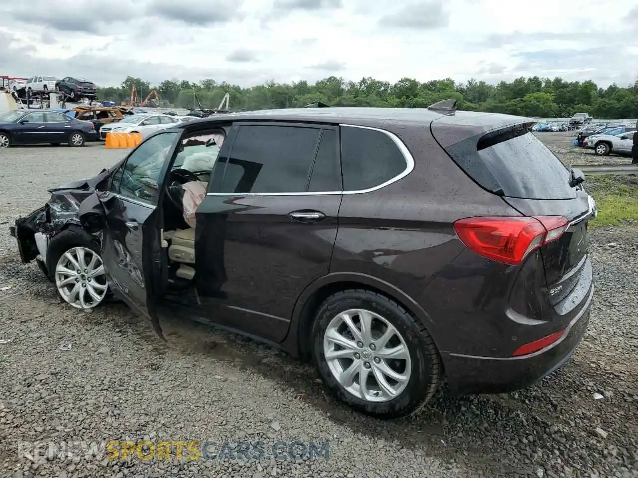 2 Photograph of a damaged car LRBFXBSA8LD163661 BUICK ENVISION 2020