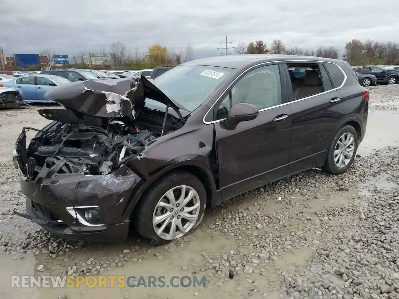 1 Photograph of a damaged car LRBFXBSAXLD110685 BUICK ENVISION 2020
