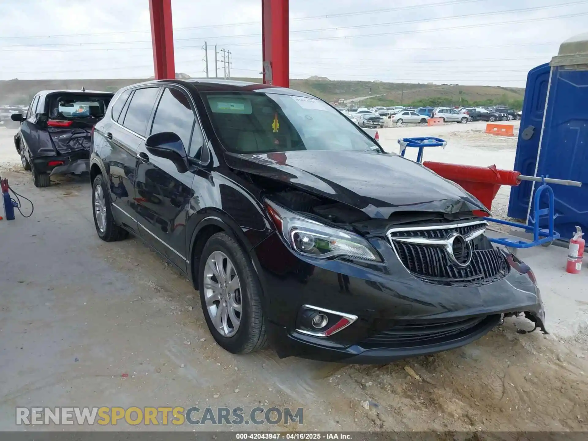 1 Photograph of a damaged car LRBFXBSAXLD137742 BUICK ENVISION 2020
