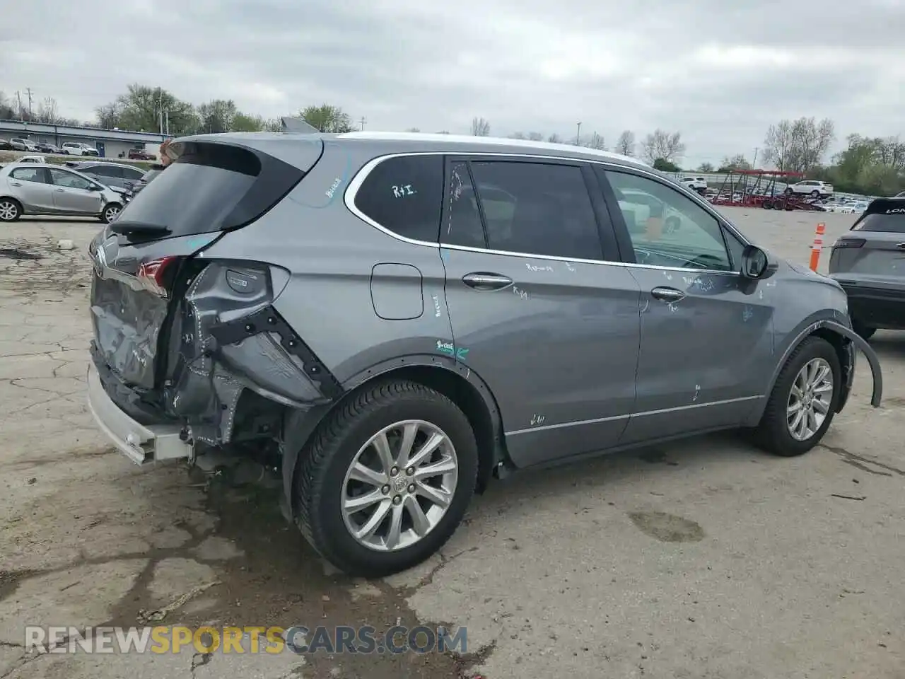 3 Photograph of a damaged car LRBFXCSA0LD165765 BUICK ENVISION 2020