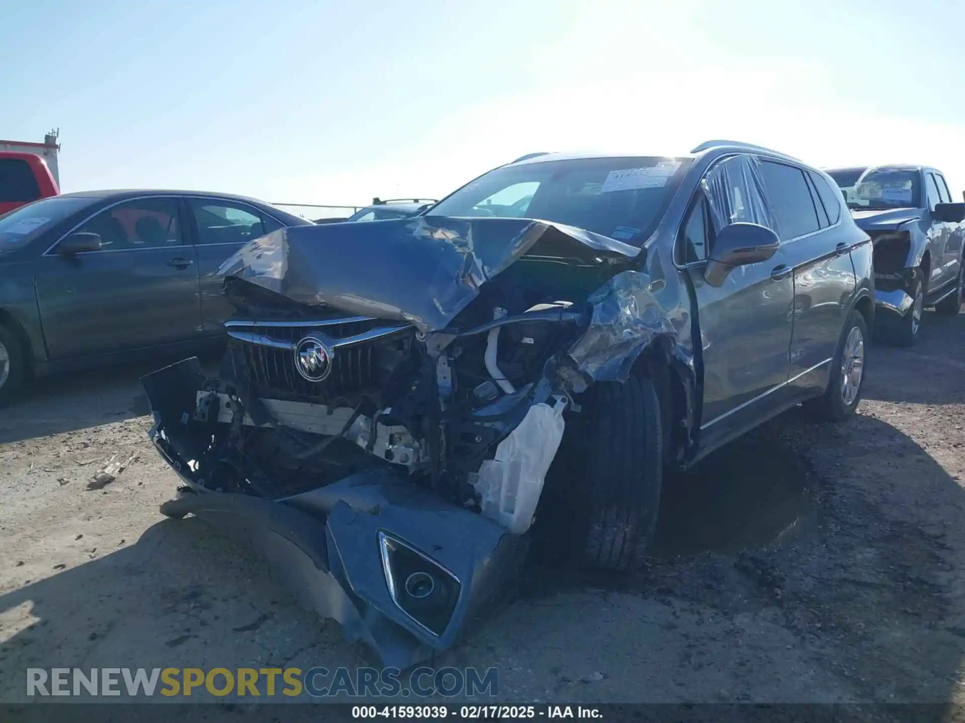 2 Photograph of a damaged car LRBFXCSA1LD164267 BUICK ENVISION 2020