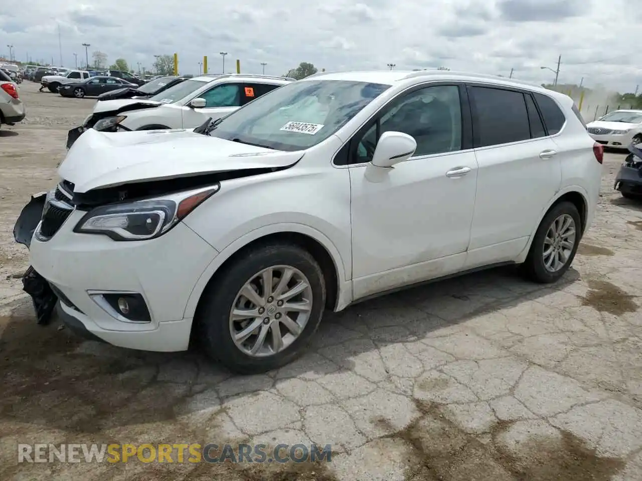 1 Photograph of a damaged car LRBFXCSA3LD034796 BUICK ENVISION 2020
