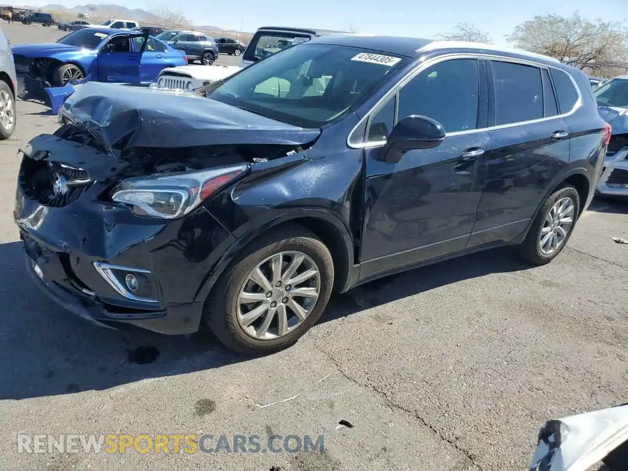1 Photograph of a damaged car LRBFXCSA3LD104071 BUICK ENVISION 2020