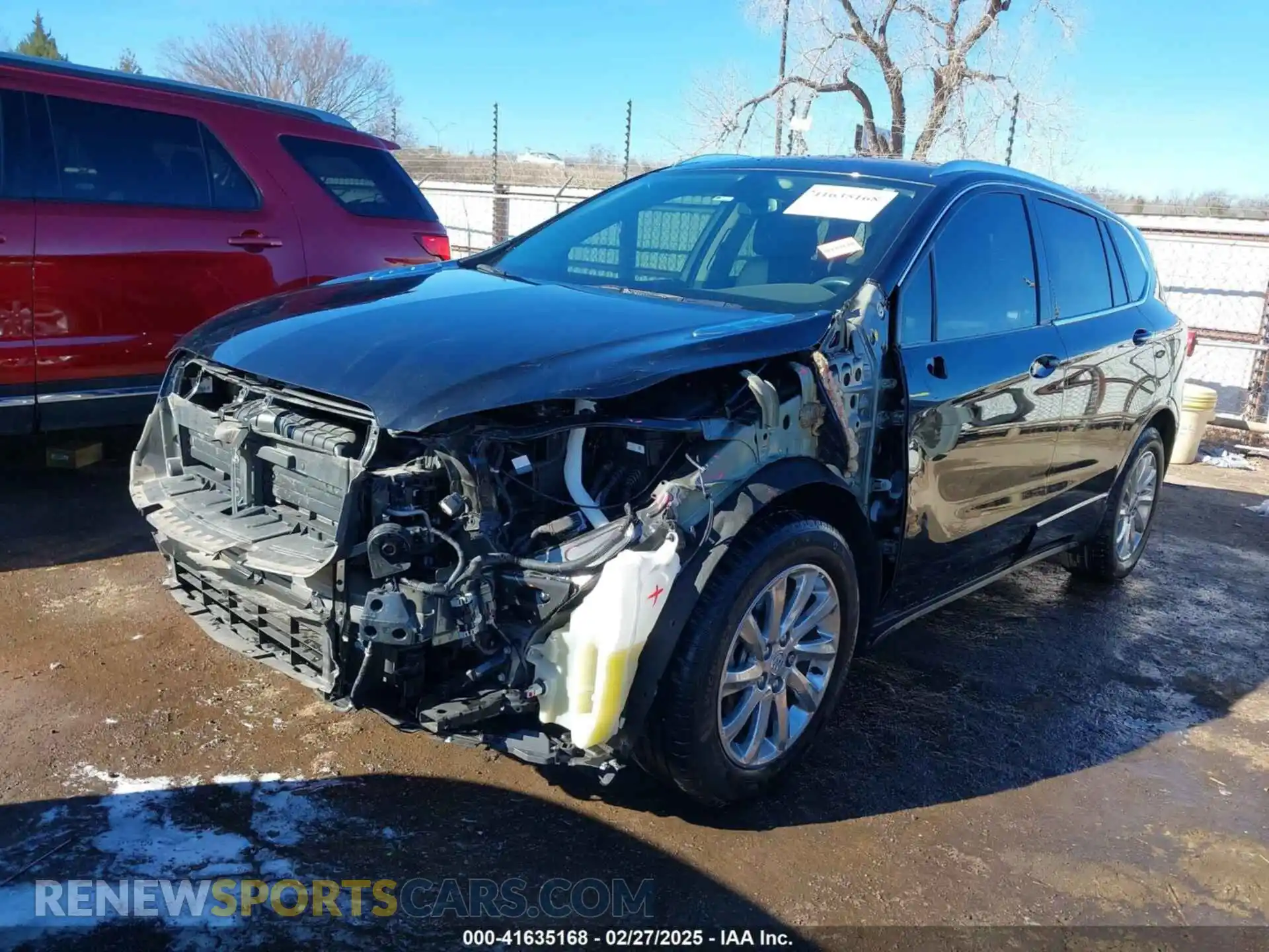 2 Photograph of a damaged car LRBFXCSA3LD210066 BUICK ENVISION 2020