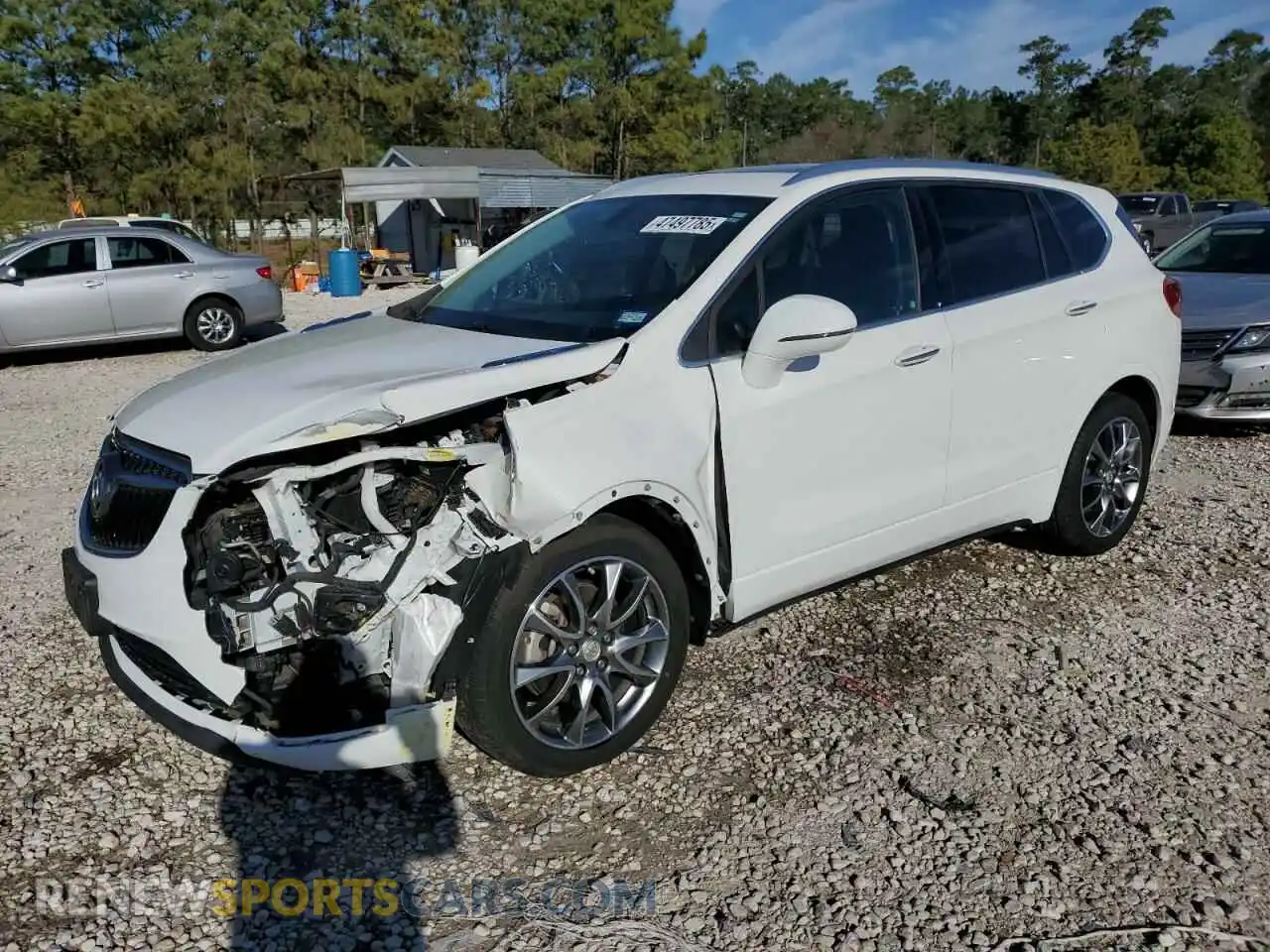 1 Photograph of a damaged car LRBFXCSA4LD159404 BUICK ENVISION 2020