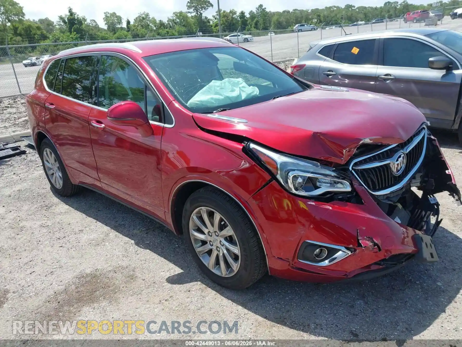 1 fotografías del automóvil dañado LRBFXCSA5LD030877 BUICK ENVISION 2020