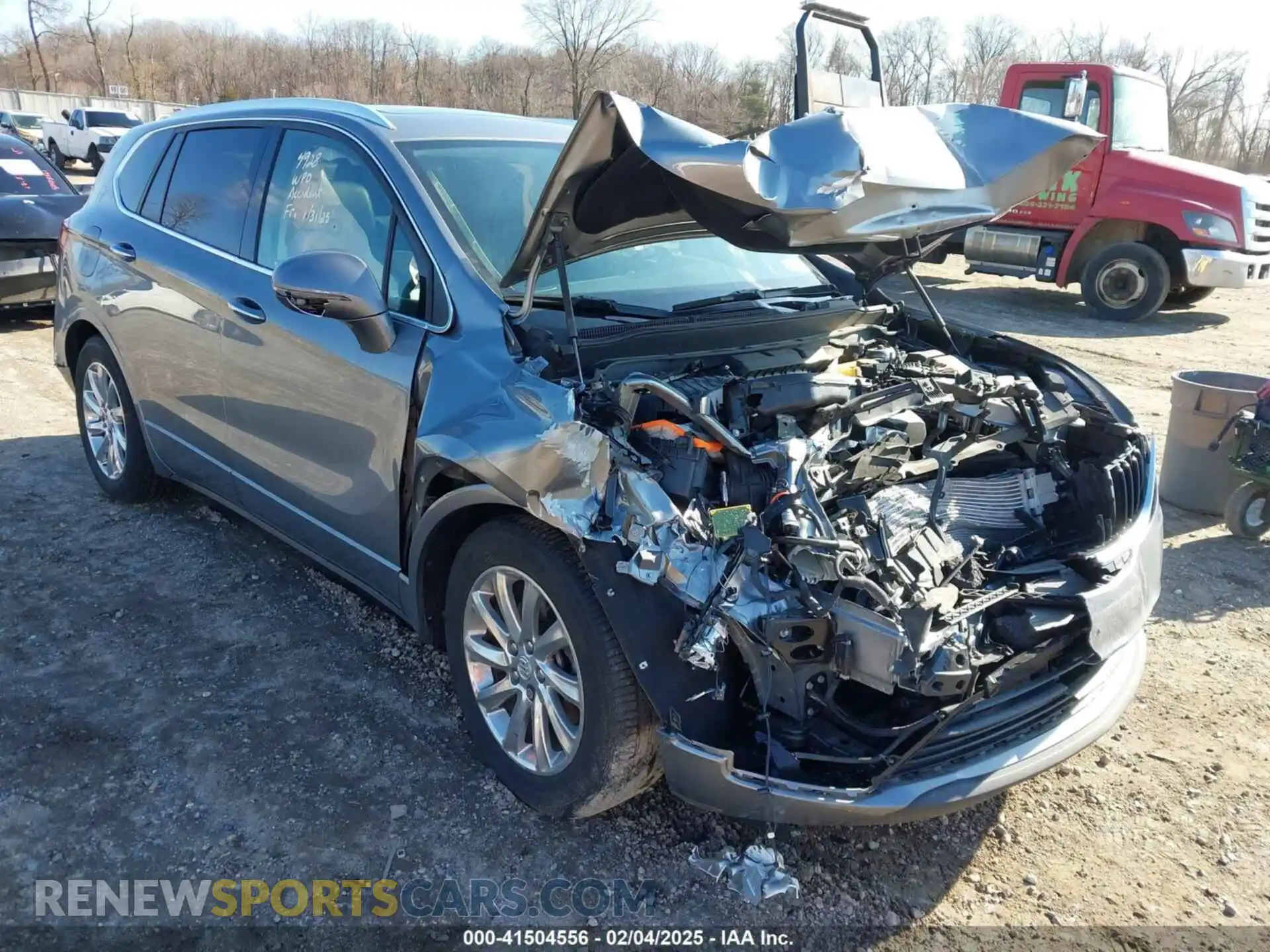 1 Photograph of a damaged car LRBFXCSA5LD100443 BUICK ENVISION 2020