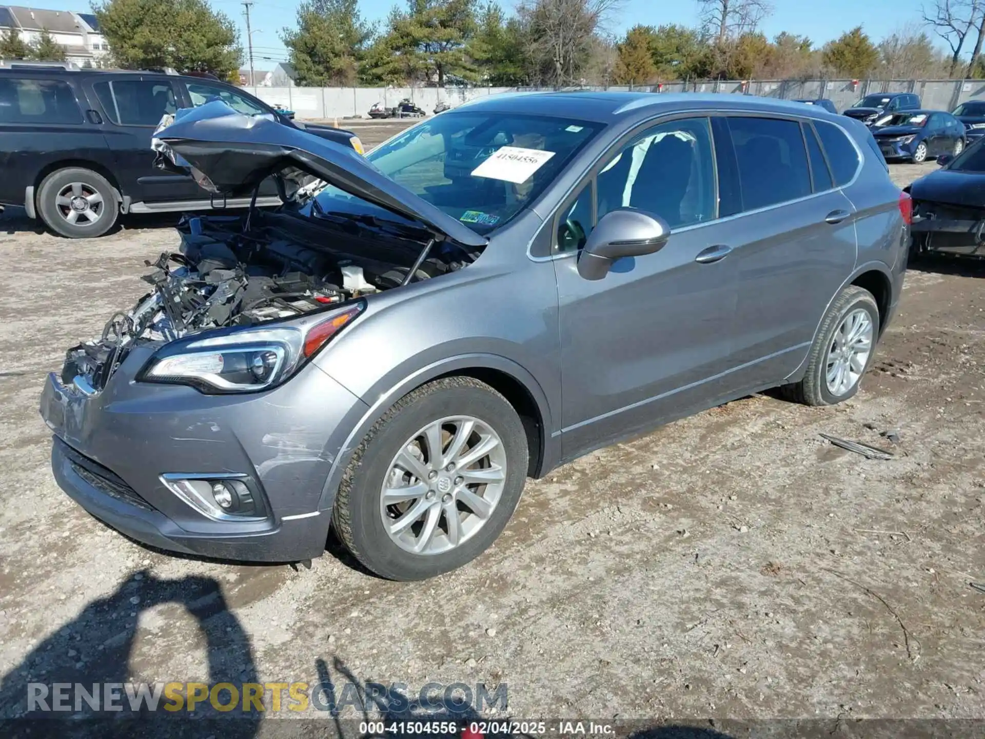 2 Photograph of a damaged car LRBFXCSA5LD100443 BUICK ENVISION 2020