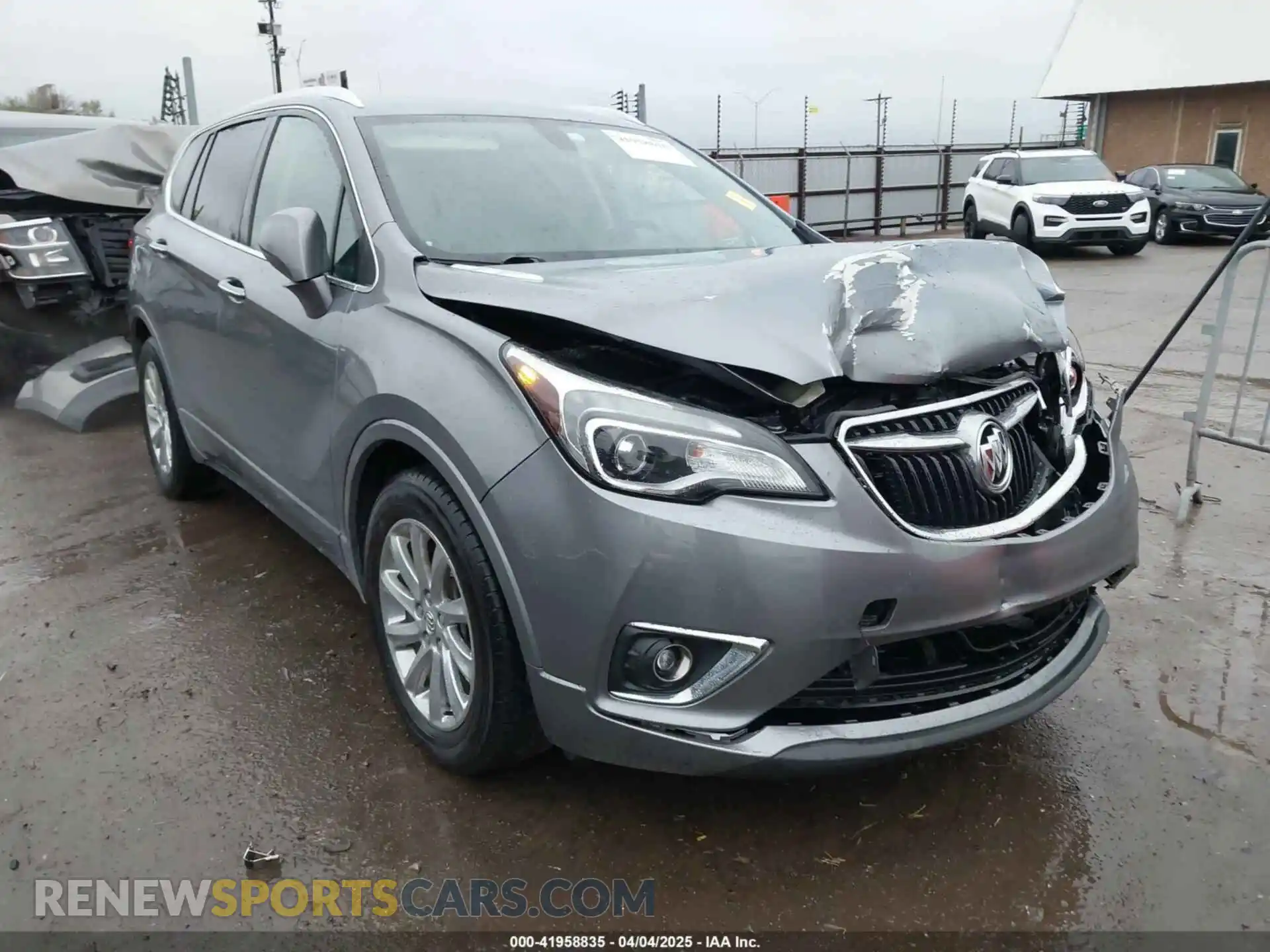 1 Photograph of a damaged car LRBFXCSA5LD115590 BUICK ENVISION 2020