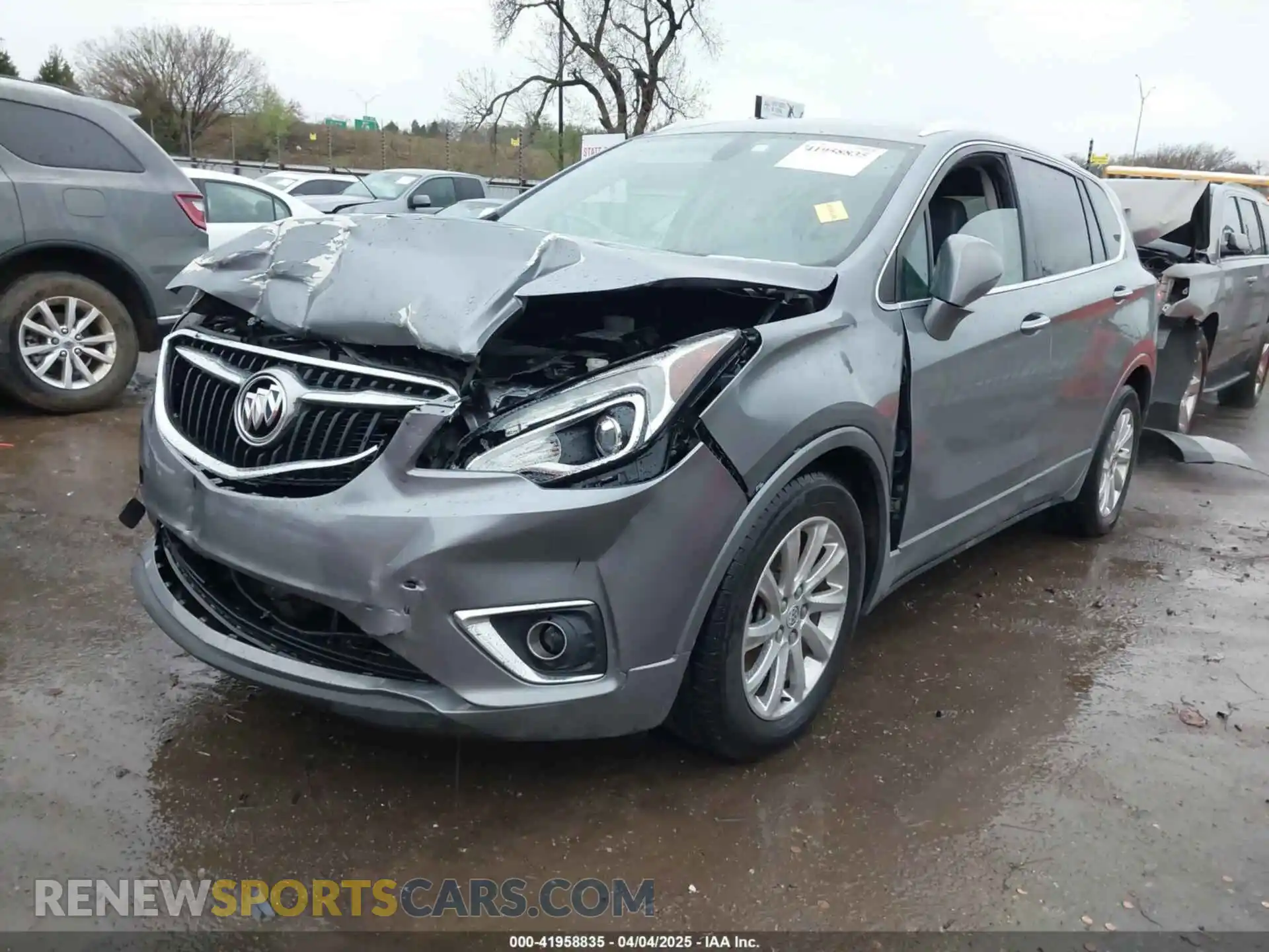 2 Photograph of a damaged car LRBFXCSA5LD115590 BUICK ENVISION 2020