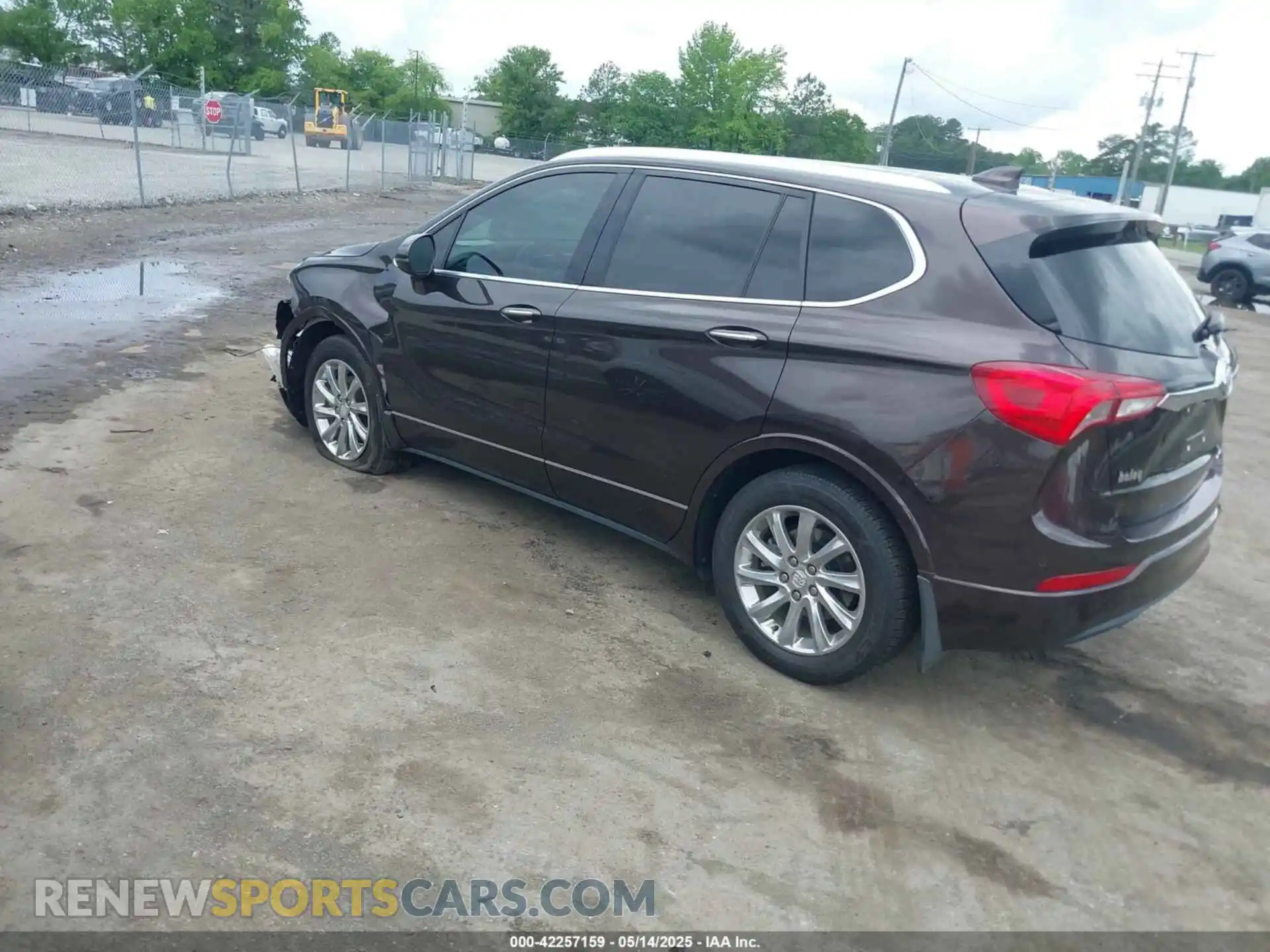 3 Фотография поврежденного автомобиля LRBFXCSA6LD032055 BUICK ENVISION 2020