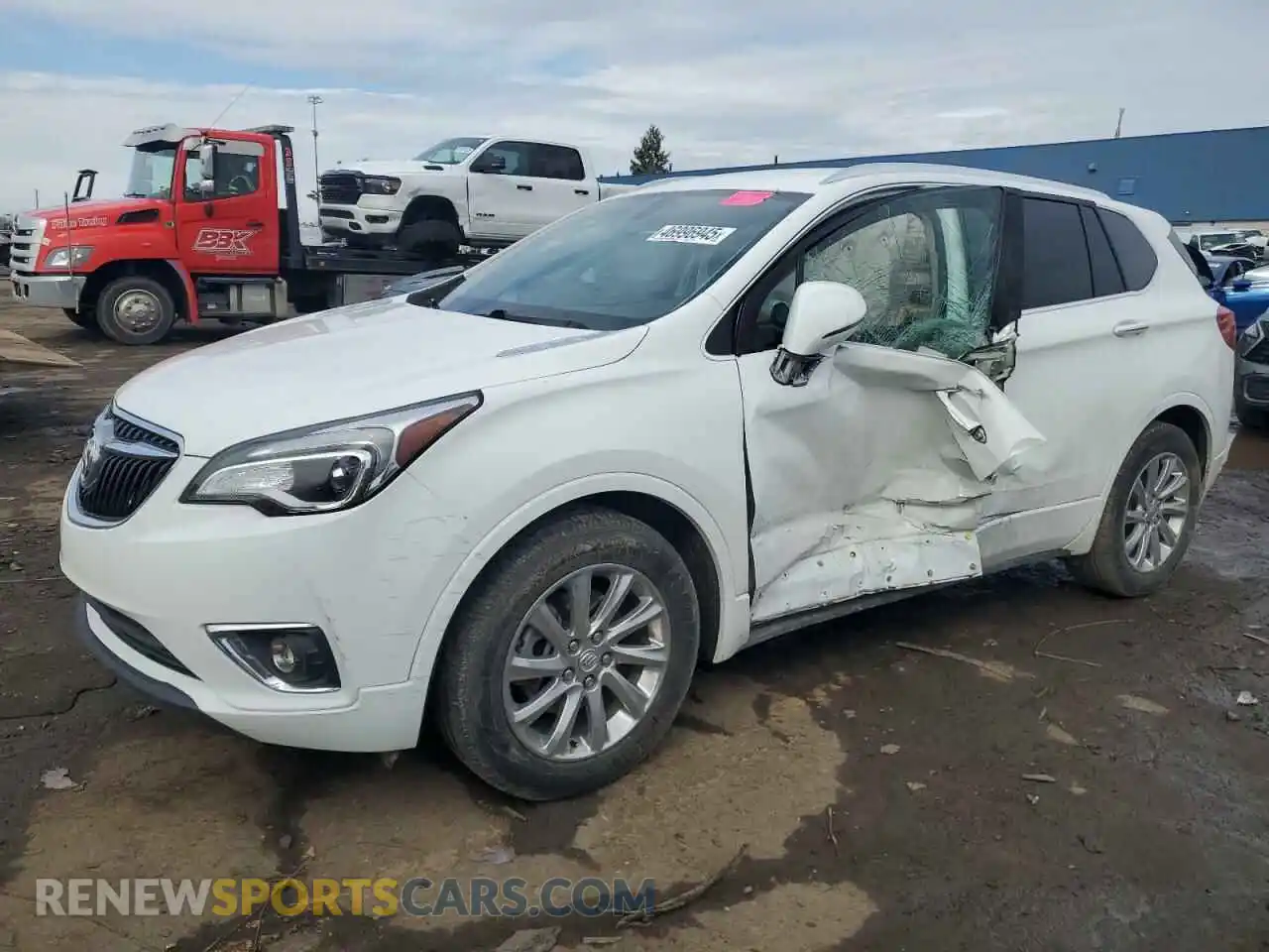 1 Photograph of a damaged car LRBFXCSA6LD156293 BUICK ENVISION 2020