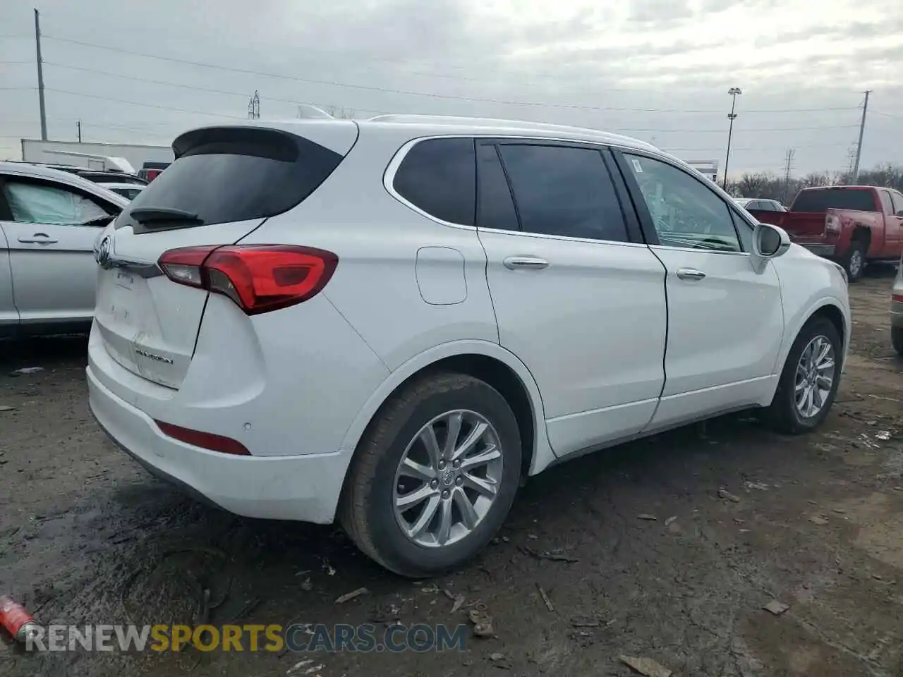 3 Photograph of a damaged car LRBFXCSA6LD156293 BUICK ENVISION 2020
