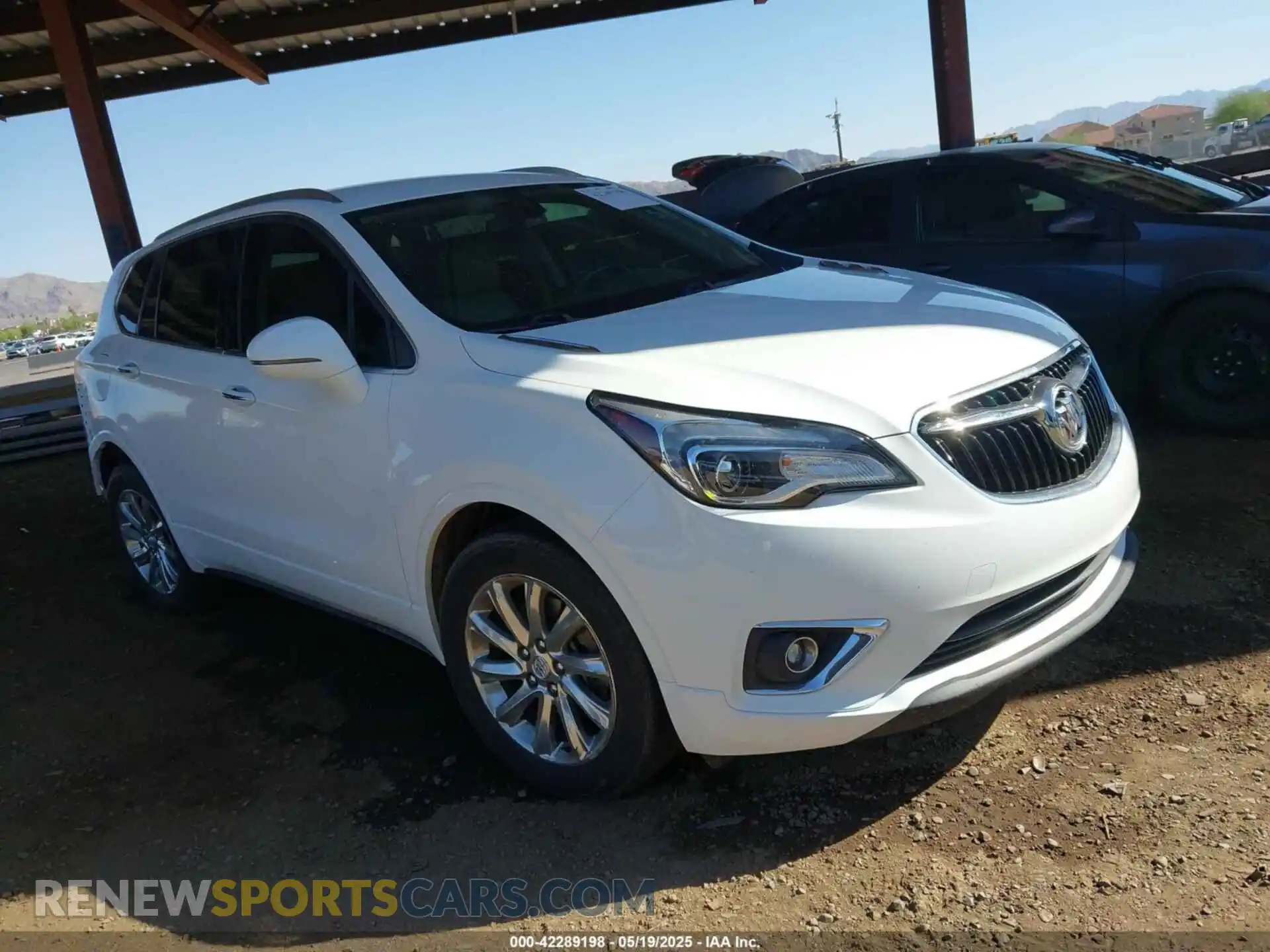 1 Photograph of a damaged car LRBFXCSA8LD037418 BUICK ENVISION 2020