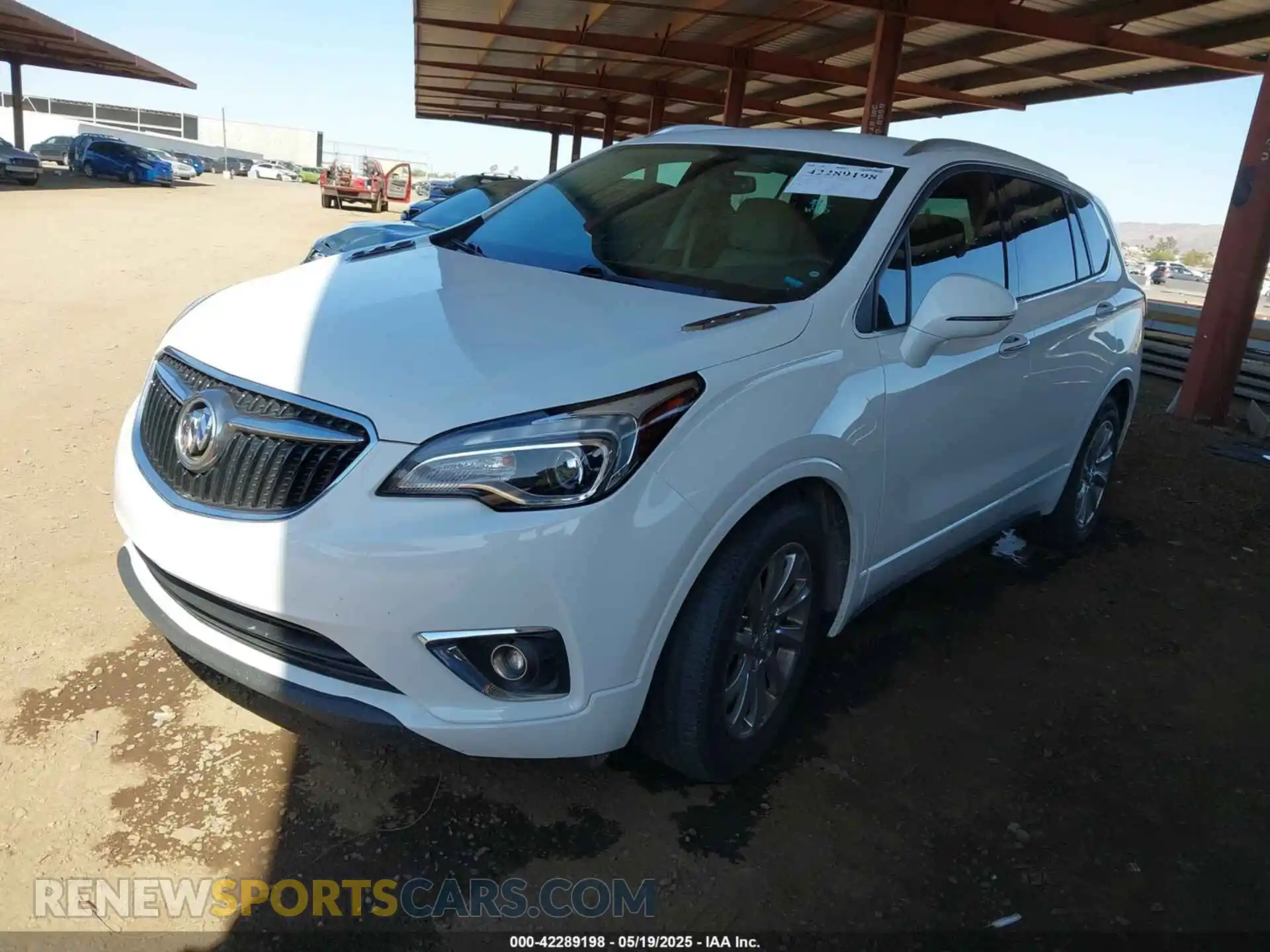 2 Photograph of a damaged car LRBFXCSA8LD037418 BUICK ENVISION 2020