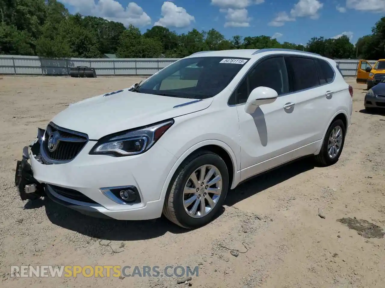 1 Photograph of a damaged car LRBFXCSA8LD230460 BUICK ENVISION 2020
