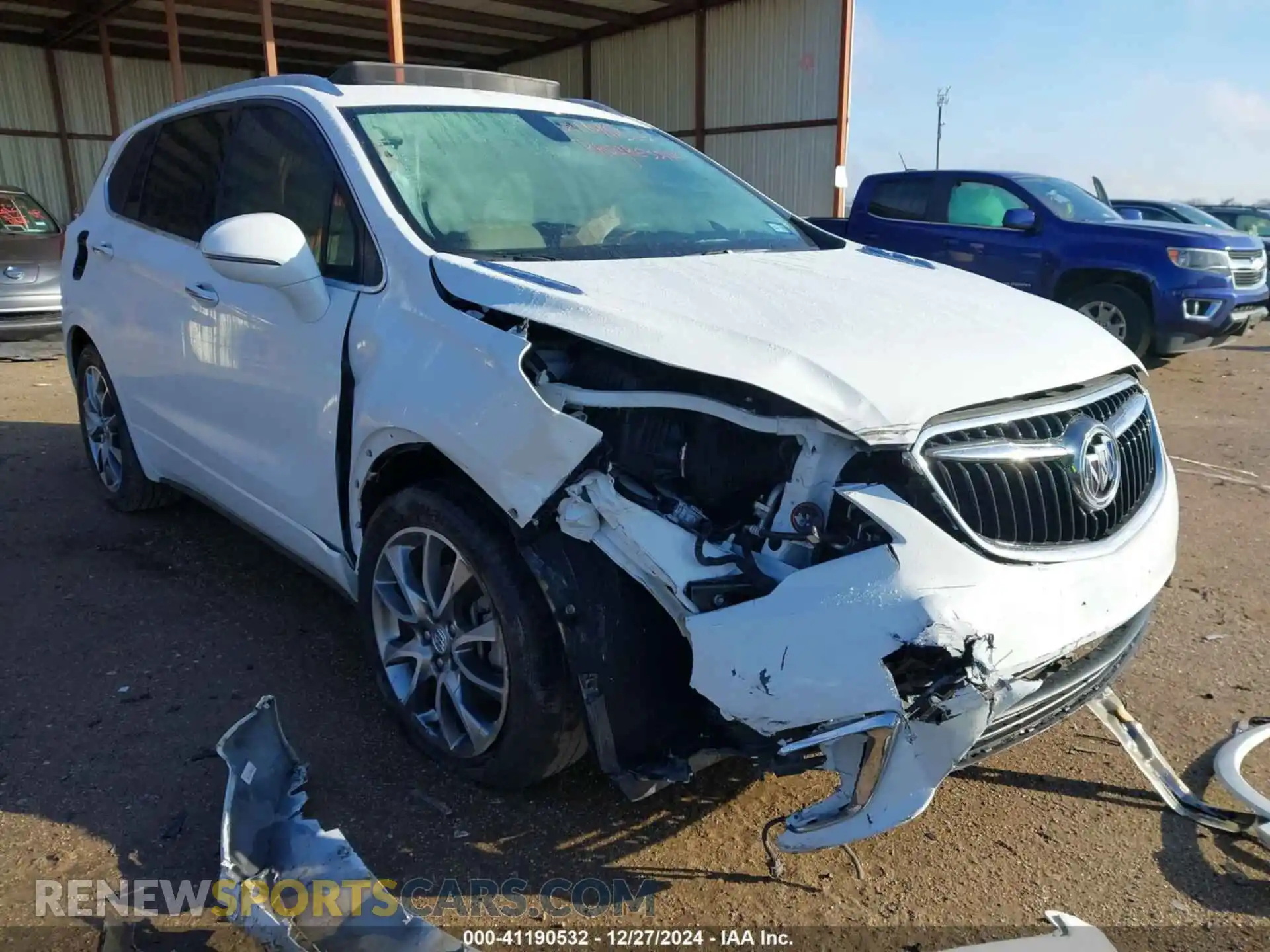 1 Photograph of a damaged car LRBFXCSA9LD150360 BUICK ENVISION 2020