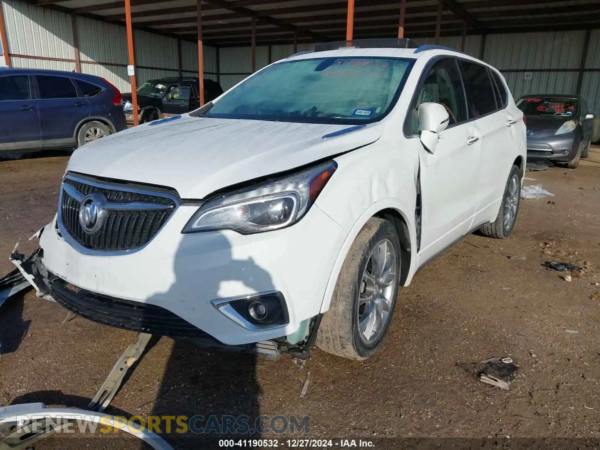 2 Photograph of a damaged car LRBFXCSA9LD150360 BUICK ENVISION 2020