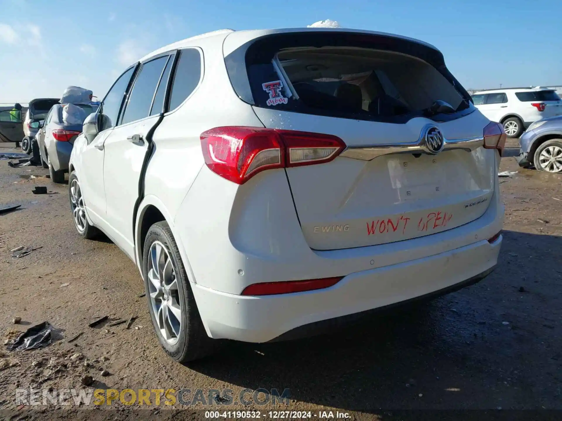 3 Photograph of a damaged car LRBFXCSA9LD150360 BUICK ENVISION 2020
