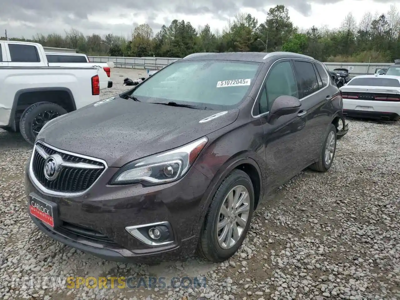 1 Фотография поврежденного автомобиля LRBFXCSA9LD200349 BUICK ENVISION 2020