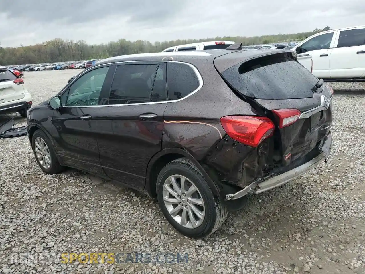 2 Фотография поврежденного автомобиля LRBFXCSA9LD200349 BUICK ENVISION 2020