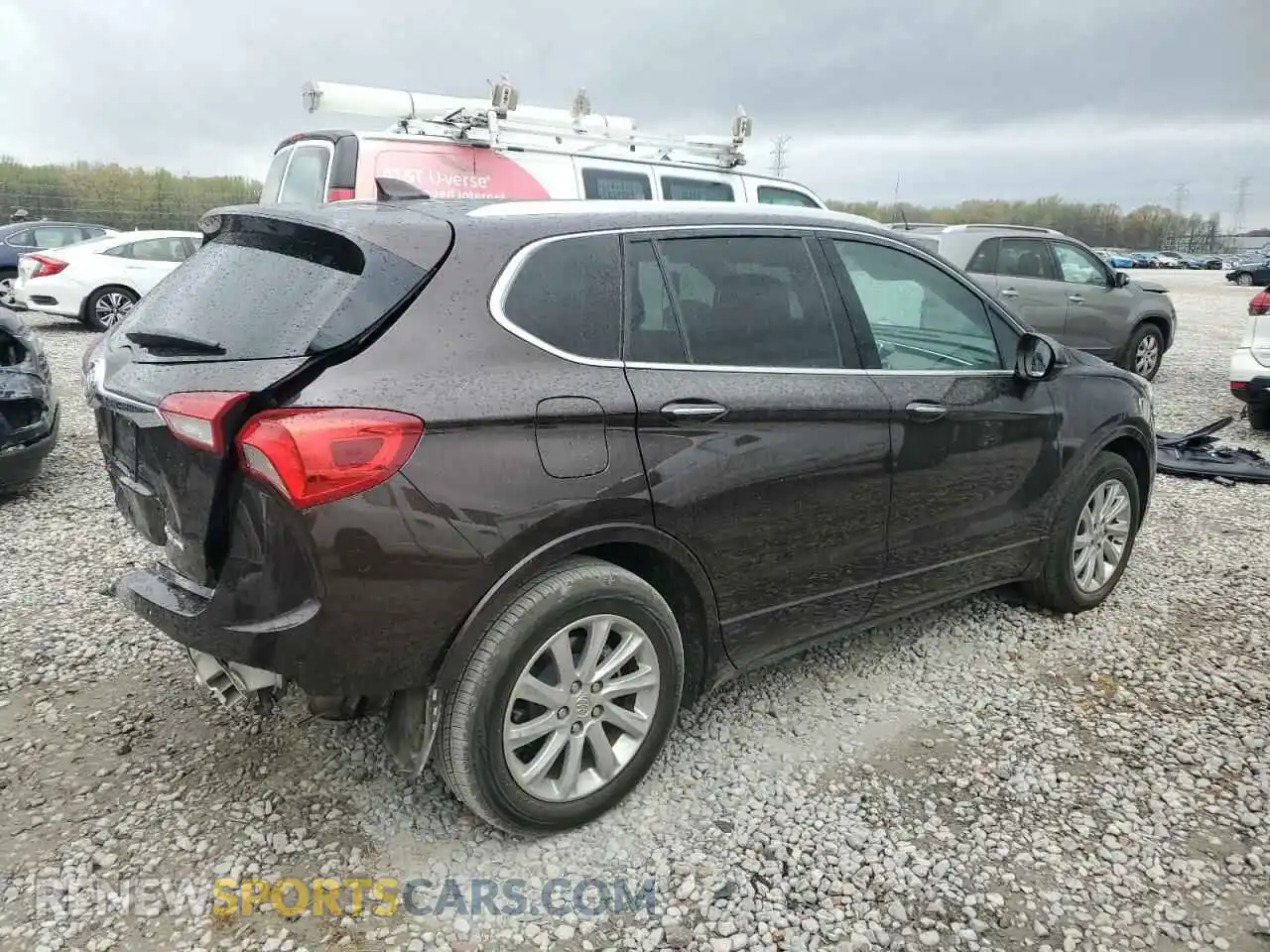 3 Фотография поврежденного автомобиля LRBFXCSA9LD200349 BUICK ENVISION 2020