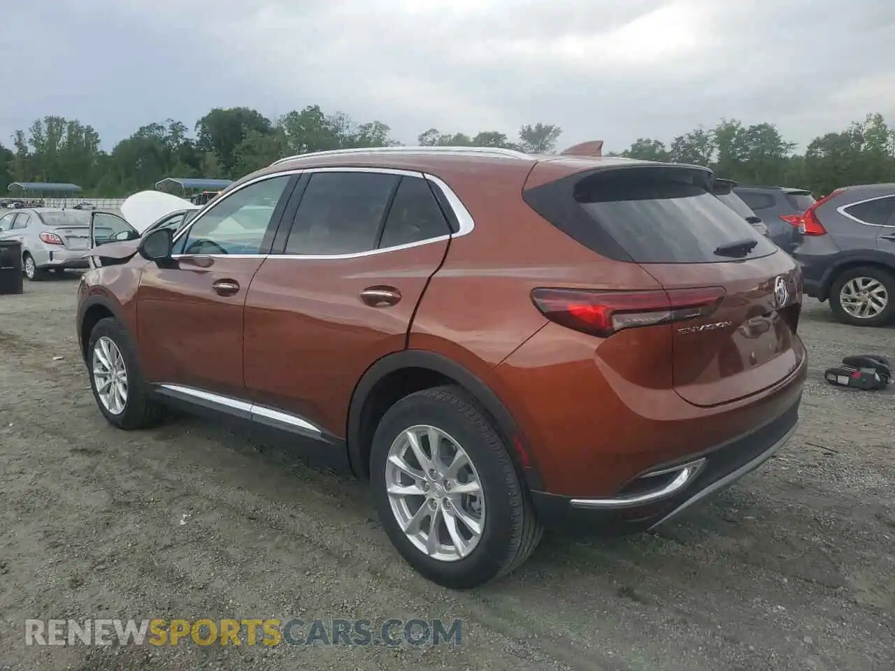 2 Photograph of a damaged car LRBAZLR41MD105564 BUICK ENVISION 2021