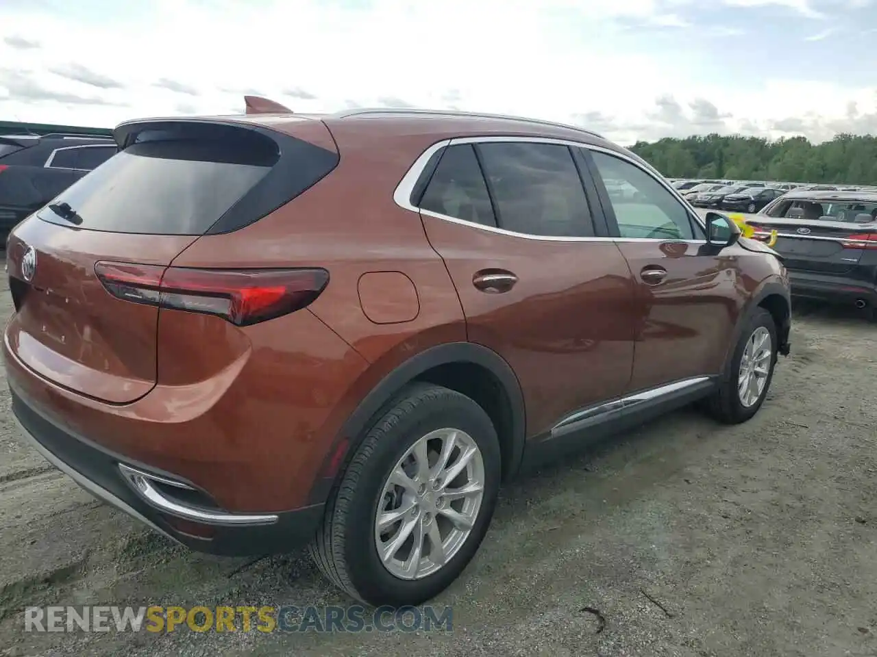 3 Photograph of a damaged car LRBAZLR41MD105564 BUICK ENVISION 2021