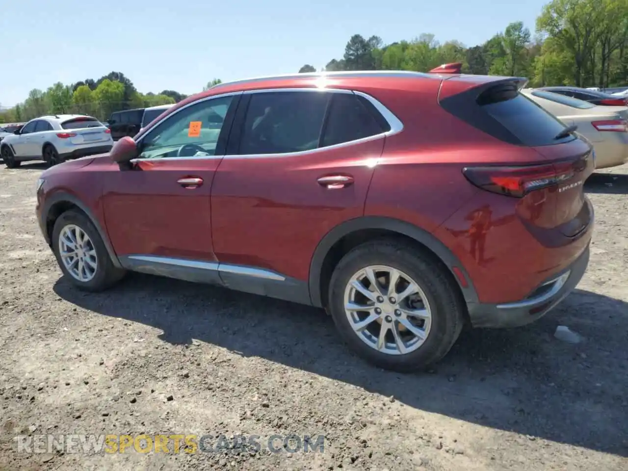 2 Photograph of a damaged car LRBAZLR44MD163572 BUICK ENVISION 2021