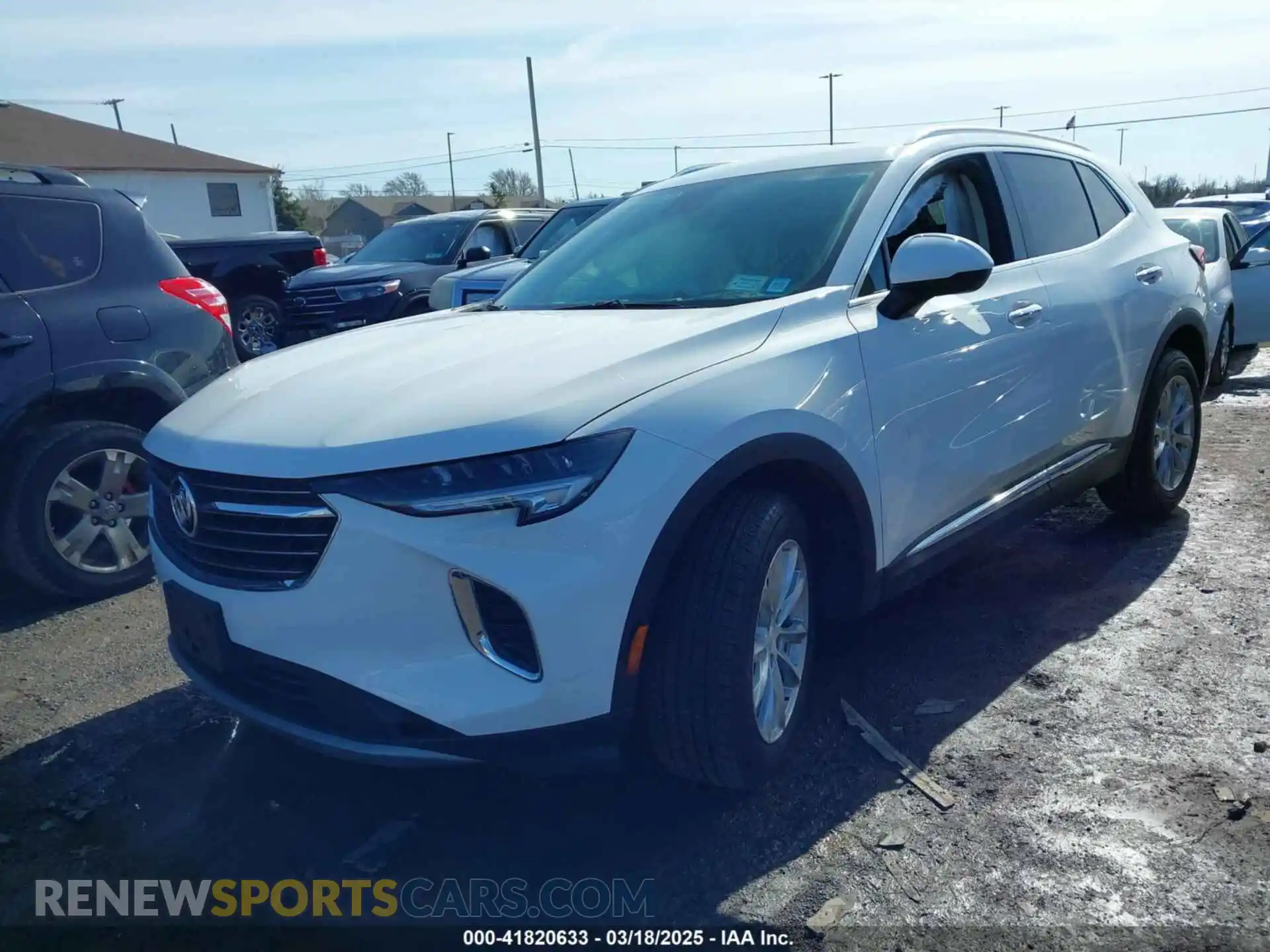 2 Photograph of a damaged car LRBAZLR45MD041450 BUICK ENVISION 2021