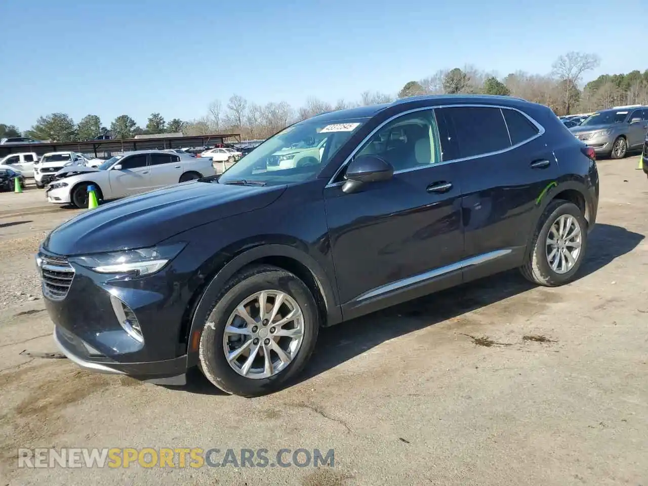 1 Photograph of a damaged car LRBAZLR49MD111824 BUICK ENVISION 2021