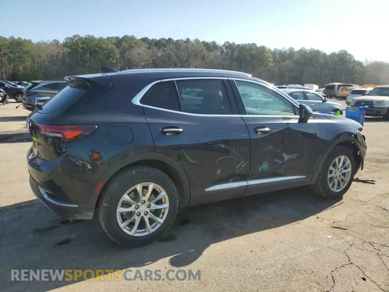 3 Photograph of a damaged car LRBAZLR49MD111824 BUICK ENVISION 2021