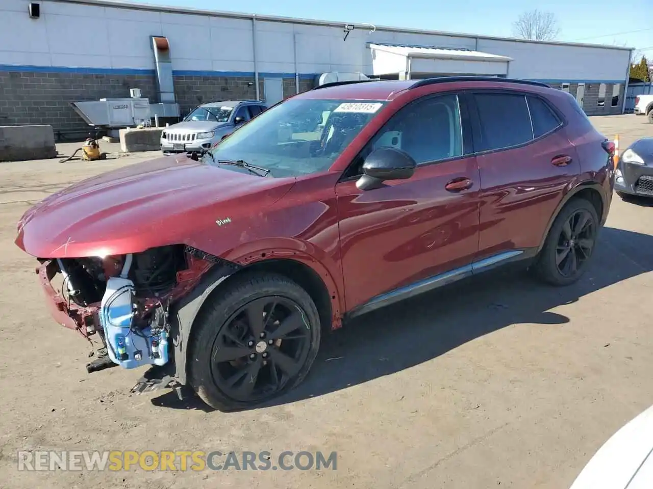 1 fotografías del automóvil dañado LRBFZMR41MD112042 BUICK ENVISION 2021